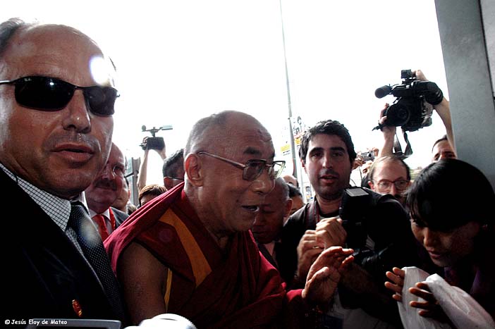 Dalai Lama en Barcelona / Eloy de Mateo