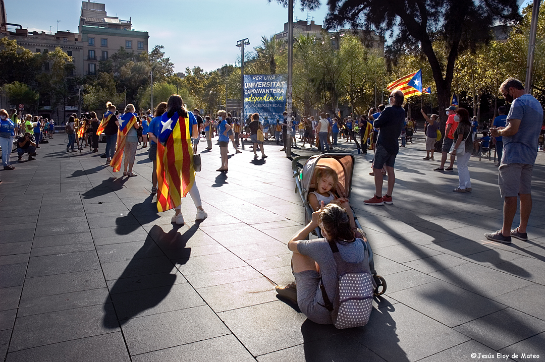 diada 11s barcelona covid 19 Eloy de Mateo