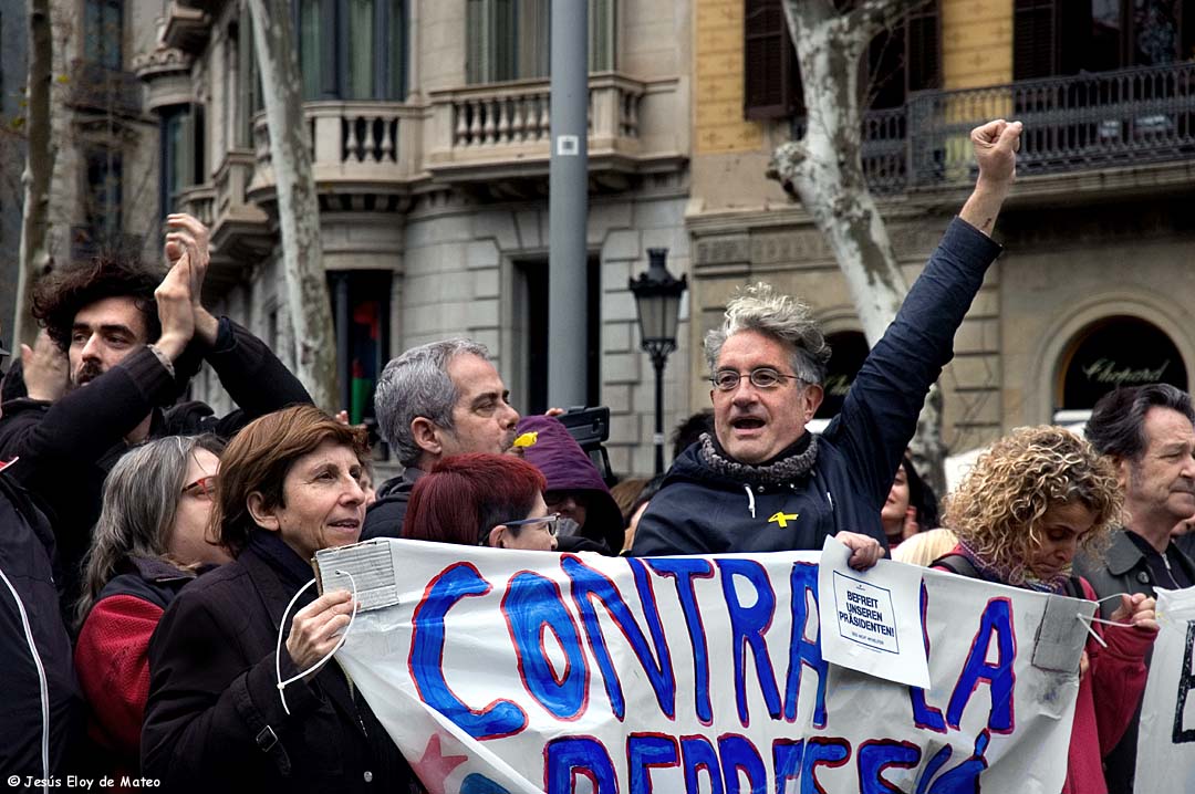 Libertad para Puigdemont Eloy de Mateo