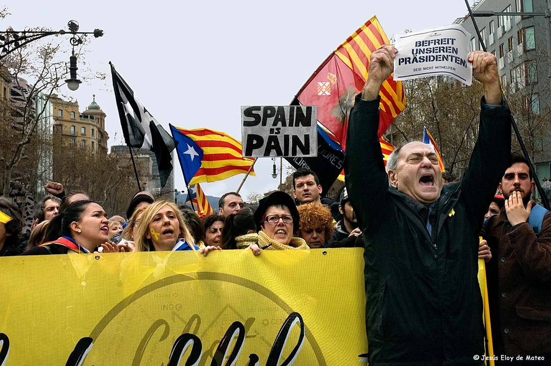 Libertad para Puigdemont Eloy de Mateo