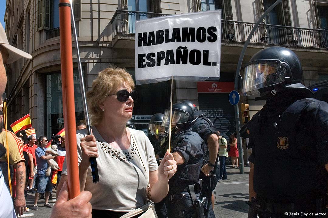 Manifestacion unionista Barcelona / Eloy de Mateo